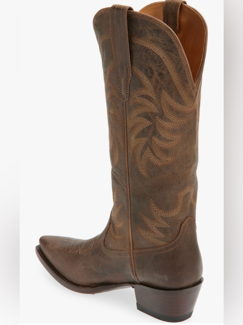 Tecovas The Annie Western Boot in Cafe - Picture 4 of 16